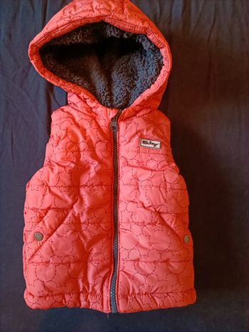 Doudoune sans manche Mickey