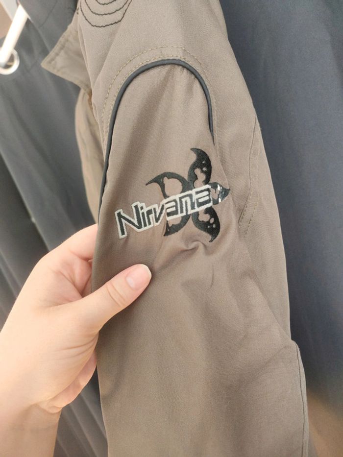 Veste moto femme kaki - photo numéro 5