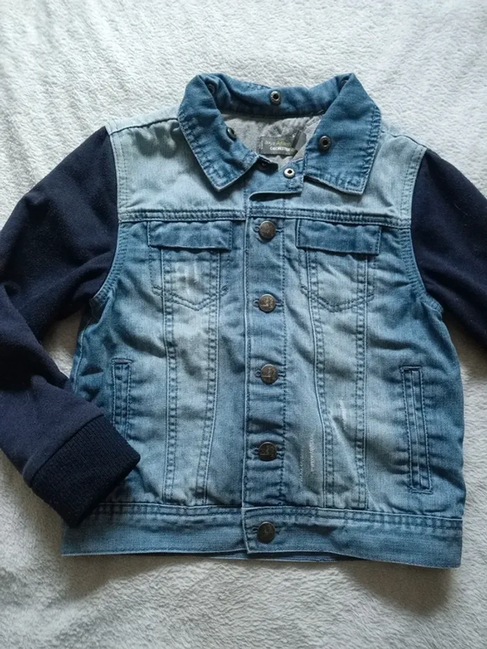 Veste en jean garçon s301