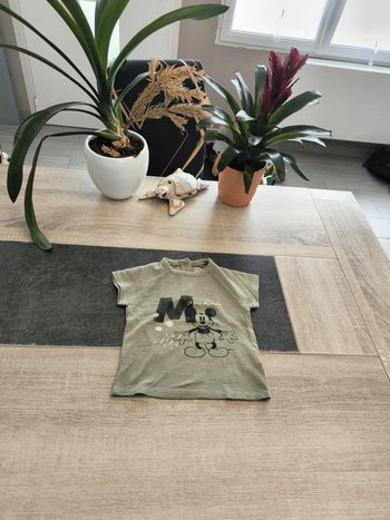 Tee-shirt garçon mc 18 mois Disney Mickey