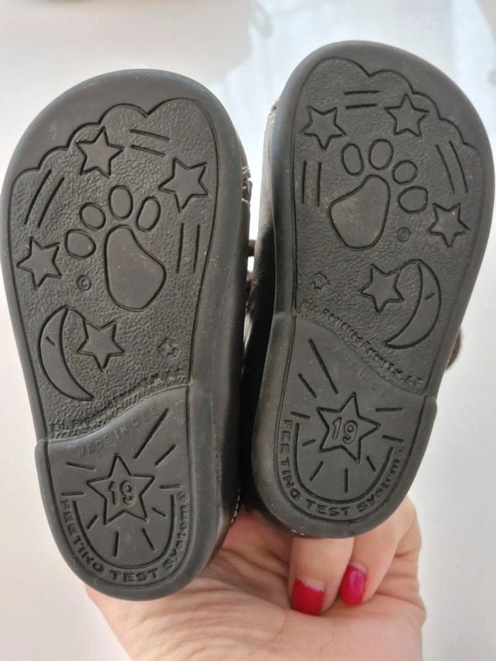 Chaussures montantes cuir bébé garçon P.19 - photo numéro 2