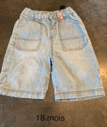 Short 18 mois