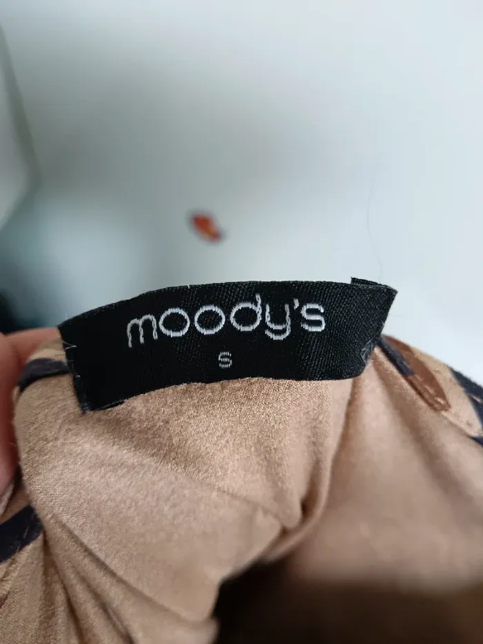 Robe moulante à motifs zigzag a mi cuisse Taille S - photo numéro 6
