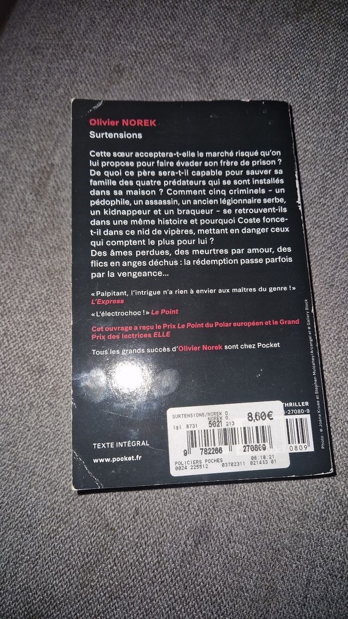 Olivier norek surtentions - photo numéro 2