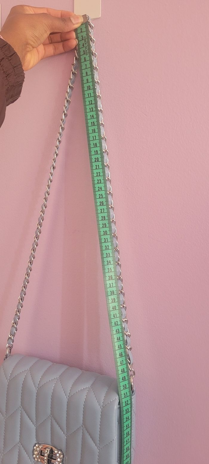 Sac à bandoulière baby blue - photo numéro 10