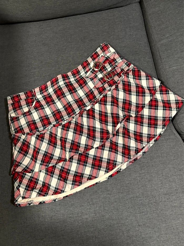 Mini Jupe Kilt Écossais Pimkie Taille 40 Comme Neuve - photo numéro 2