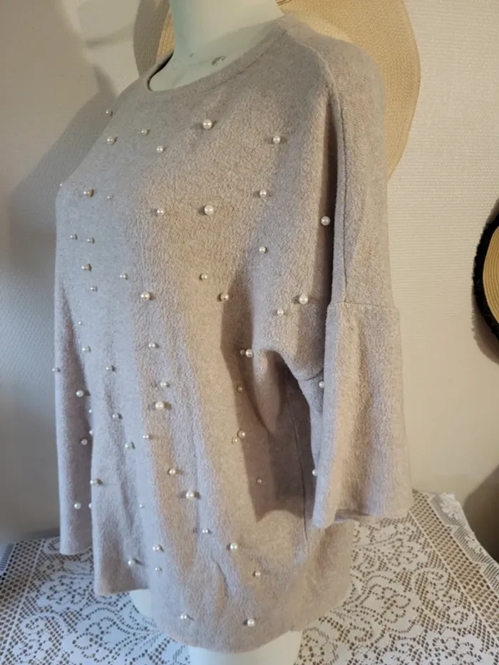 Pull perles - photo numéro 3