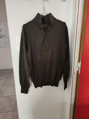 Pull vert kaki jules