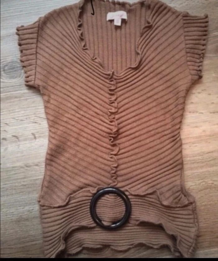 T-shirt pull femme S 36