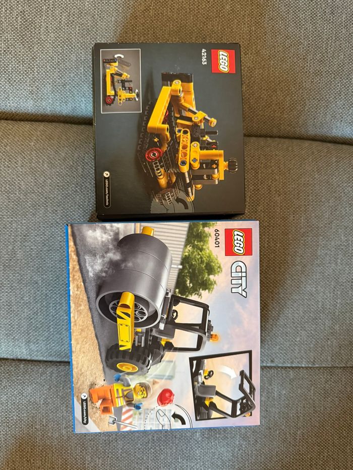 LOT LEGO 42163 + 60401 – Technic & City Chantier – Neufs & Scellés - photo numéro 2