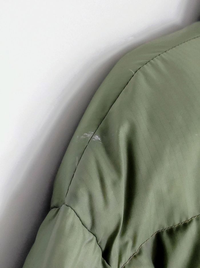 Doudoune kaki rembourrage plume vintage / Goanna American Flavor - 40/L à 42/XL - photo numéro 16