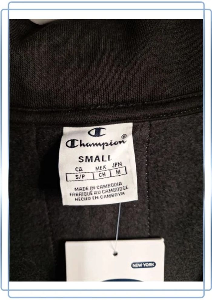 Sweat à capuche champion sport unisexe - taille S - photo numéro 9