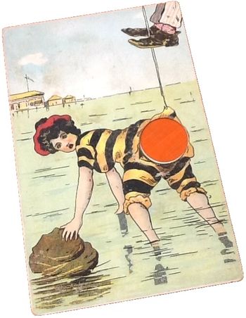 Carte postale ancienne  Trompe l' oeil