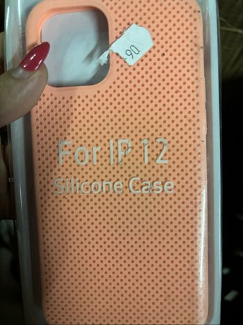 Coque silicone iPhone 12