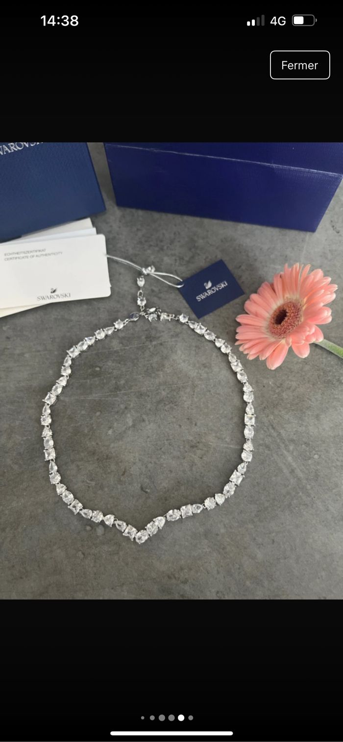 Collier Swarovski - photo numéro 5