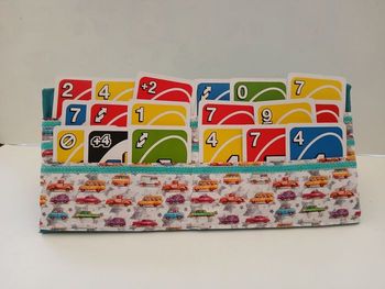 Porte cartes tissu