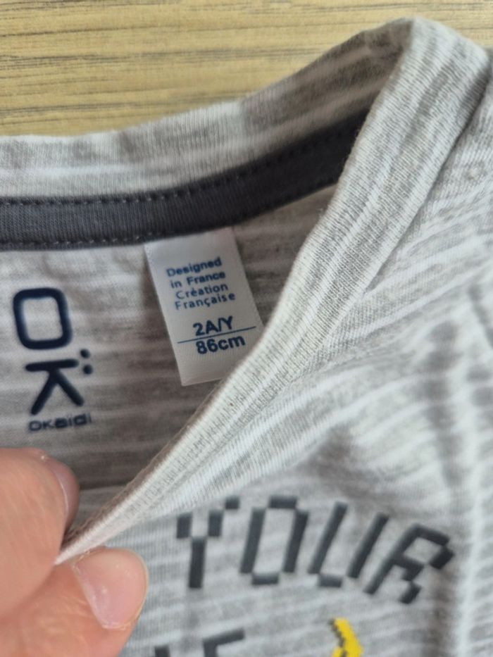 T-shirt gorille 2 ans - photo numéro 2