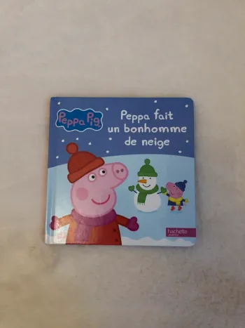 Livre - Peppa fait un bonhomme de neige
