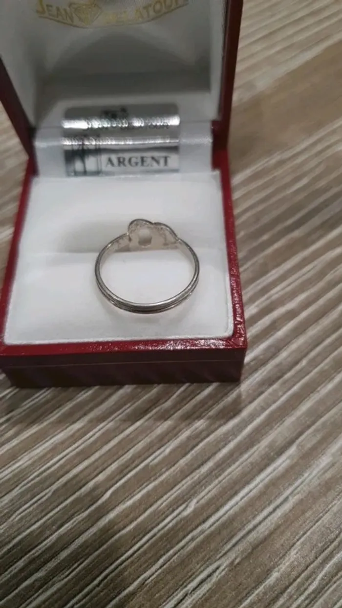Bague en argent  Taille 58 - photo numéro 2