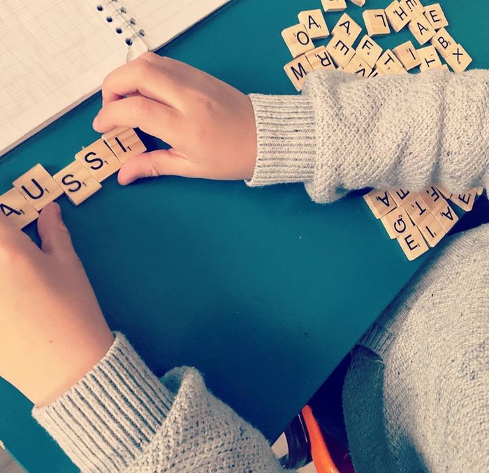 Lettres bois pour écrire mots syllabes sons - photo numéro 9