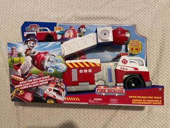 Camion de pompier pat patrouille neuf
