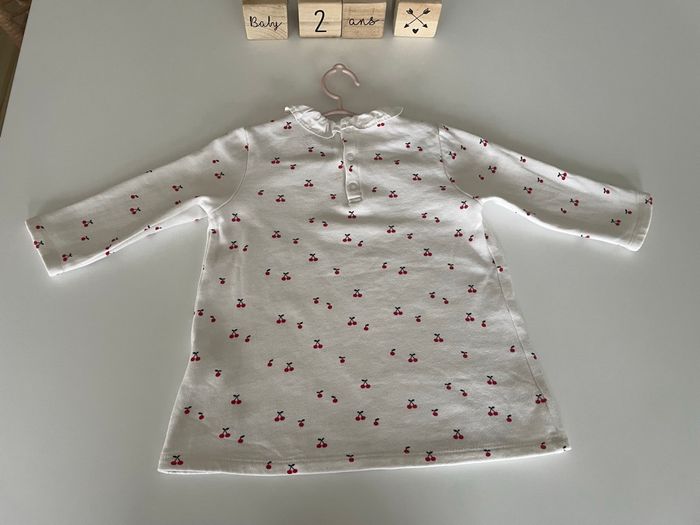 Ensemble robe + collants 24 mois fille - photo numéro 3