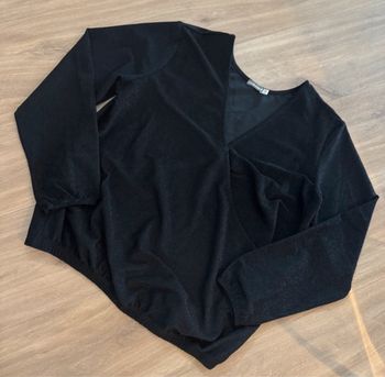 Blouse d'allaitement pailletée manches longues Verbaudet - Taille 38/40 - Neuve