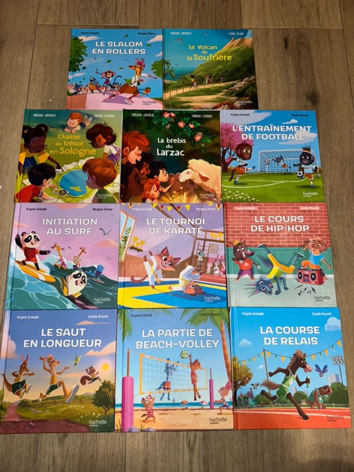 Lot livres mcdo esprit sportif
