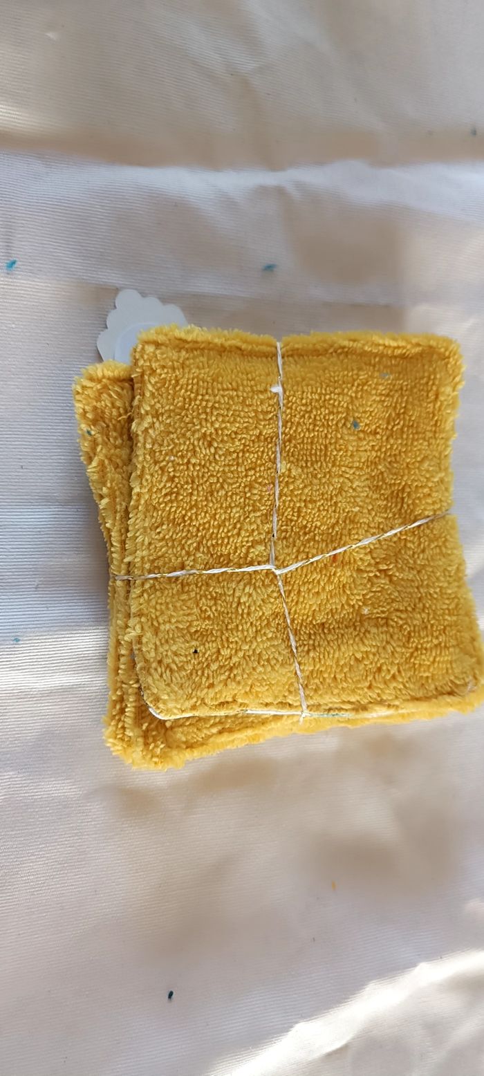 Lot de 5 lingettes lavables - photo numéro 2