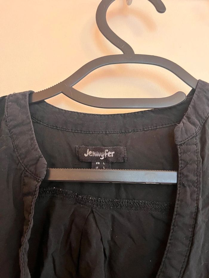 Chemisier noir jennyfer taille L - photo numéro 3