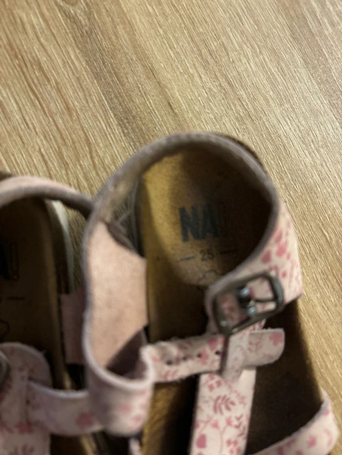 Sandales fille taille 25 marque Na! - photo numéro 3