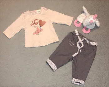 Ensemble 3mois fille