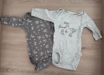 Lot de deux body Disney taille 3 mois