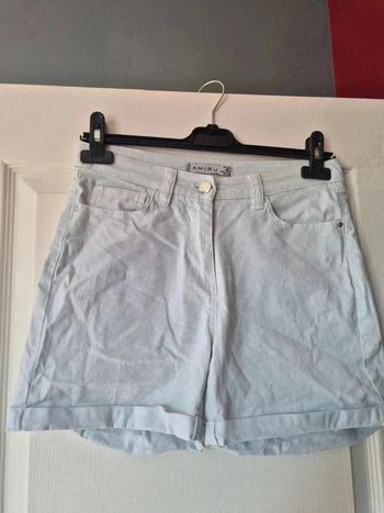 Short en jeans