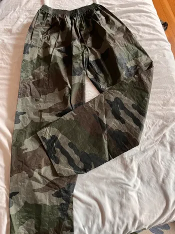 Pantalon de pluie camouflage