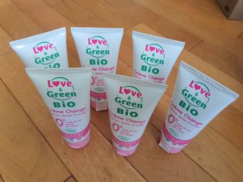 Crème de change Love & Green bio 100mL x 6 tubes