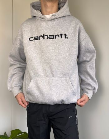 Sweat à Capuche Carhartt Noir et gris neuf sans étiquette