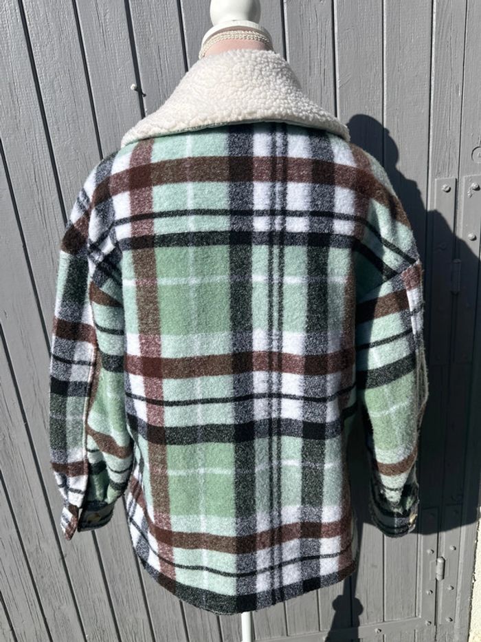 Veste à carreaux Jennyfer - photo numéro 3