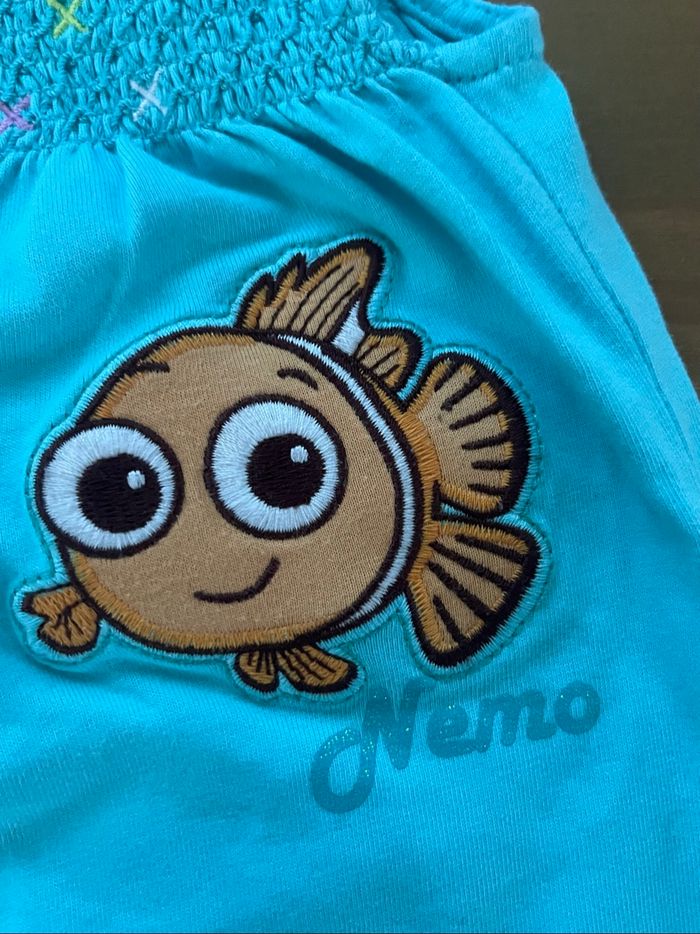 Combishort turquoise Nemo Disney 18 mois - photo numéro 4