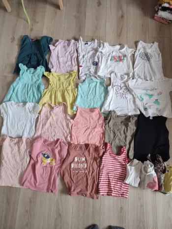 lot t-shirts manches courtes