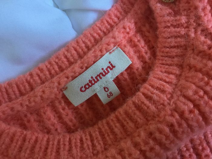 Pull catimini orange - photo numéro 4