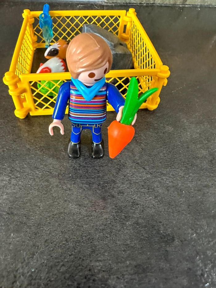 Playmobil  Enfant avec cochons d’Inde - photo numéro 4