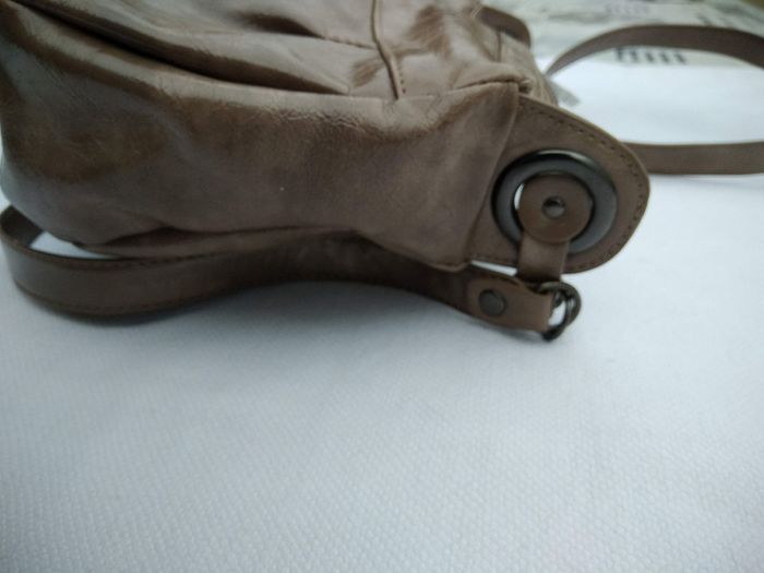 Petit sac à main bandoulière beige - photo numéro 5