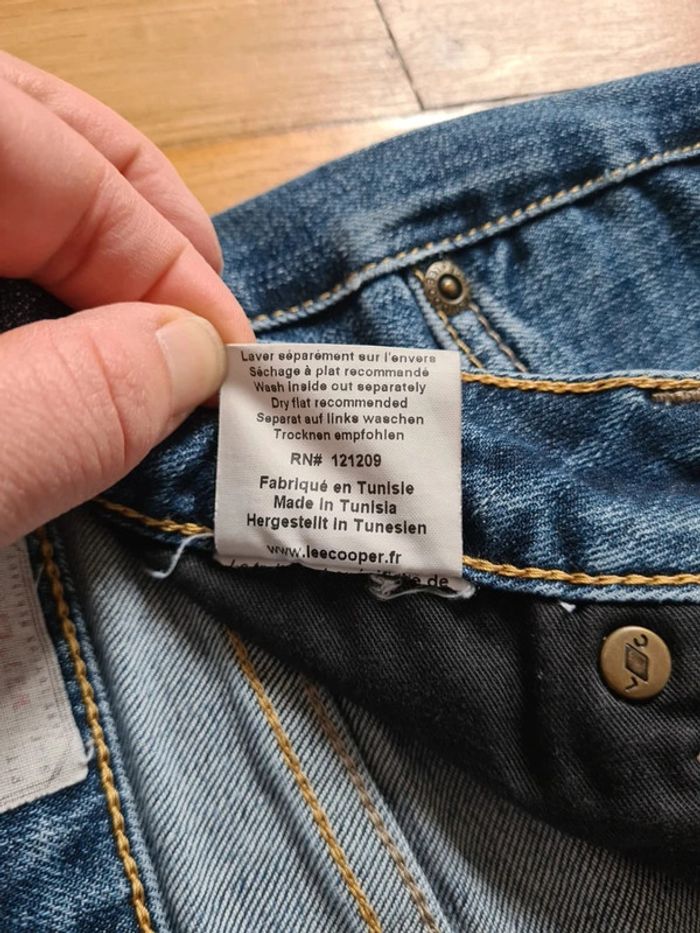 Jean's Lee cooper W27 L34 coupe slim - photo numéro 8