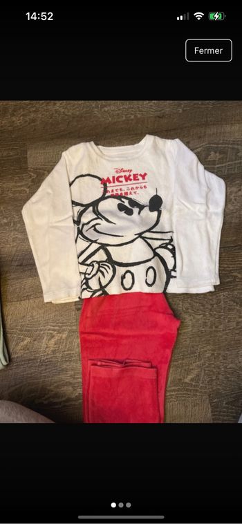 Pyjama Mickey mixte