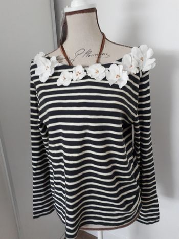 Pull sweat coton Leon & Harper taille M
