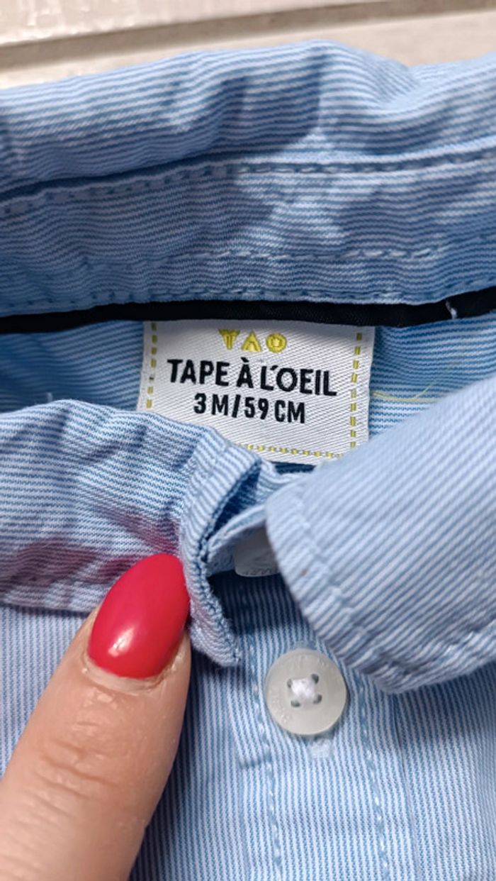 Chemise à rayures - photo numéro 3