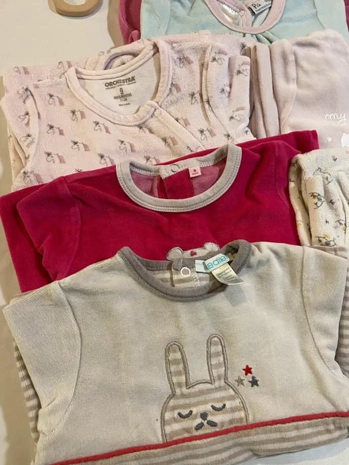 Lot pyjama - 9 mois - photo numéro 3