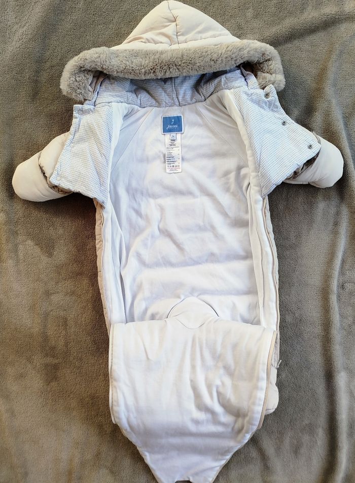 Combinaison pilote Jacadi garçon fille chaude hiver - Taille 6 mois - photo numéro 2