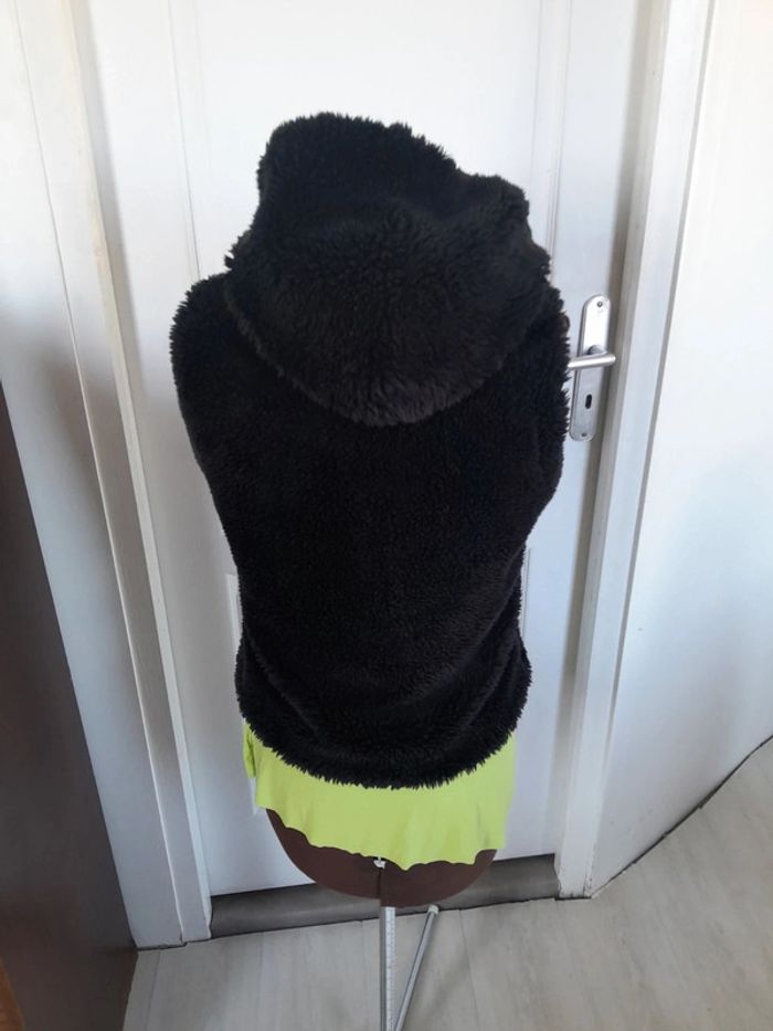 Veste sans manche à capuche zipée Mim - photo numéro 2